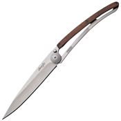 Deejo 1CB005 Coralwood 37 gram Linerlock Folding Pocket Knife