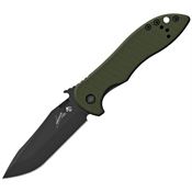 Kershaw 6074OLBLK Emerson CQC-5K Clip Point Linerlock Folding Pocket Knife