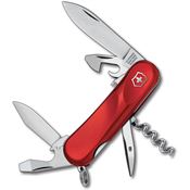 Swiss Army 23603SEX2 Evolution Multi-Tool Folding Pocket Knife with Red Handle
