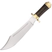 Down Under DUKM The Mistress Bowie Flat Ground Blade Fixed Blade Knife