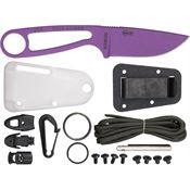 ESEE IPURPKIT Izula Purple Kit Fixed Blade Knife