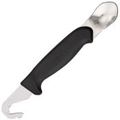 Mora 4912 Gutting Spoon and Hook with Black Propylene Handle