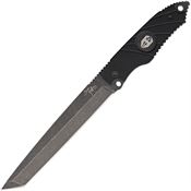 Hoffner 07 Beast Stainless Drop Point Blade Fixed Blade Knife with G-10 Black Ergonomic "Grippy" Handle