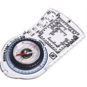 Brunton 91577 TruArc10 Base Plate Compass with TruArc Global Needle