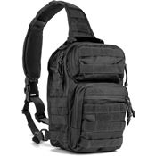 Red Rock 80129BLK Rover Sling Pack Black with 600 Denier PVC Lined Construction