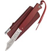 Douk-Douk 815GMCOLR Folder Knife with Red Finish Folded Steel Handle