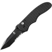 Gerber 1751 F.A.S.T. Draw Tanto Folding Pocket Knife with Textured Black Nylon Handle