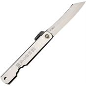 Higonokami O06SL Triple Layered SK Folder Knife with Stainless Steel Handle