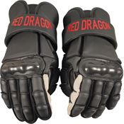 Rawlings 7004 RD Gloves Large Safety Padded Gloves with Synthetic Weapons