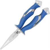 Camillus 18828 Cuda Needlenose Pliers Titanium Bonded High Carbon Steel with Clear Rubberized Handle