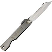 Higonokami O03BL No. 3 Folder Knife with Black Stainless Handle