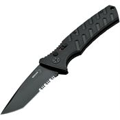 Boker Plus 01BO401N Strike Tanto Knife with Textured Black Polymer Handle