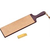 Flexcut PW16 Dual-Sided Paddle Strop Knife with Wood Construction