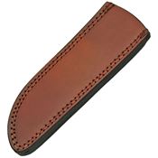 Pakistan 660710 Leather Sheath Drop Point Hunting Knife with Brown Leather Construction