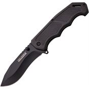 Tac Force 893GY Assisted Opening Linerlock Folding Pocket Black Finish Knife with Grey Wood Handles