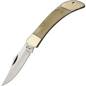 Frost 14127SB Hunter Smooth Bone Lockback Folding Pocket Knife