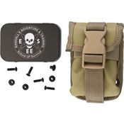 ESEE 52POUCHK Esee Accessory Pouch Khaki with Nylon Construction