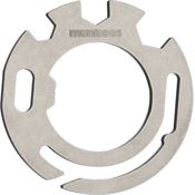 Munkees 2504 Stainless Steel Circular Multi Tool with Stainless Construction