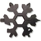 HexFlex BO23S Adventure Multi Tool Black Standard with Black Oxidized Construction
