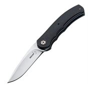 Boker Plus 01BO350 A2 Linerlock Folding Pocket Knife with Black Handle