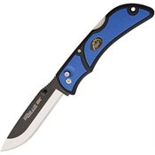 Outdoor Edge RLU40 Razor Lite EDC Blue Lockback Folding Pocket Knife