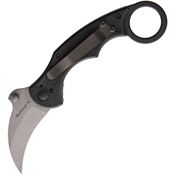 Max Venom DIK Direct Impact Karambit Knife with Black Aluminum Handle