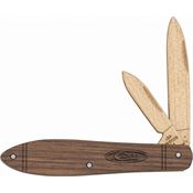 Case 12028W Teardrop Wood Knife Kit Folding Knife with All Wood Construction
