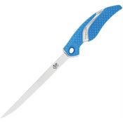 Camillus 18124 Cuda 7" Fillet With Sheath with Synthetic Blue Handle