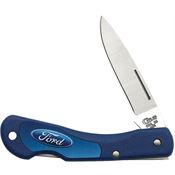 Case 14311 Ford Mini Blackhorn Blue Lockback Folding Pocket Knife