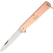 Mercator 10601R Small Mercator Stainless Folding Knife with Copper Handle