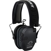 Walkers Game Ears 01302 Black Razor Slim Electronic Muff with Adjustable Headband