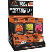 Walkers Game Ears 01466 Ear Plug Display 58 Assorted with Aluminum Carry Canister