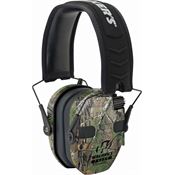 Walkers Game Ears 01475 Camo Razor Slim Electronic Muff with Adjustable Headband
