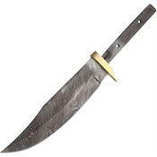 Blank 106 Damascus Clip Fixed Blade Knife