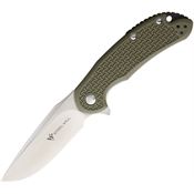 Steel Will C221OD Cutjack C22-1OD Linerlock Folding Pocket Knife with FRN Handle