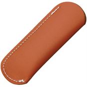 XYZ Brands 1169 Slip Pouch with Brown Leather Construction