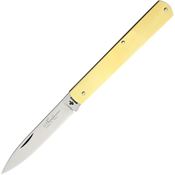 Fraraccio 0563 Siciliano Extra Slim Folding Pocket Knife Brass Handle
