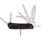 RUIKE LD42B LD42 Multifunctional Tool Knife with Black Textured G10 Handle