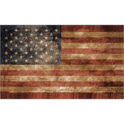 Flags 7283 3' x 5' USA Vintage Flag with Polyester Construction