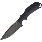Bastinelli S04V2S R.E.D. V2 Fixed Blade Knife with Black G10 Handle