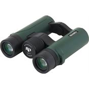 Carson Optics RD826 8x26 Green Binoculars with Neck Strap and Carry Sase