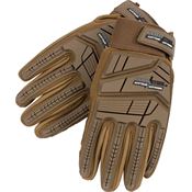 Cold Steel GL21 Tactical Smooth Goatskin Leather Glove Tan - Medium