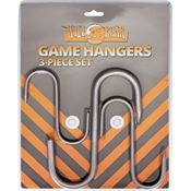 Wild Boar 1024 Game Hangers with Three Metal Hooks (Small, Medium, Large) - 3 PC