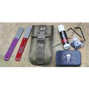 ESEE MAINTKIT Knife Maintenance Kit with OD Green Nylon pouch and Plastic Fastener