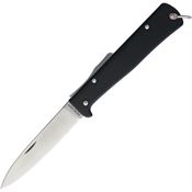 OTTER-Messer 10436R Mercator Lockback Stainless Steel Blade Knife with Black Handle