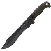 Reaper 11001 Tac Bowie Clip Point Blade Knife with Black TPR Handle