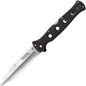 Cold Steel 10AA Counter Point XL AUS10A Stainless Blade Knife with Black Griv-Ex Handle