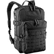 Red Rock 80151BLK Transporter Day Pack with 600D Polyester Construction- Black