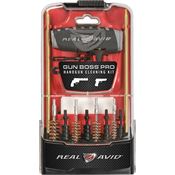 Real Avid GBPROP Gun Boss Pro Handgun Clean Kit with Multi-Function Handle Rotates