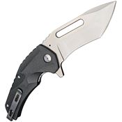 Brous M003 Reloader Linerlock Knife with Black Contoured Polymer Handle